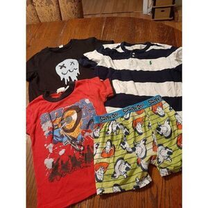 Boys 10/12 Play Clothes Lot Short Sleeve Shirts